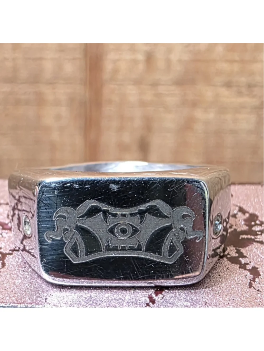 Yu-Gi-Oh! Millennium Eye Ring Heavy Gaming Anime Cosplay Accessory